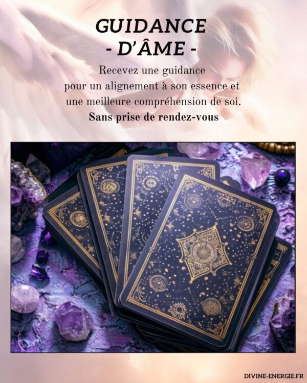 Guidance d'Âme - Tirage en 3 cartes